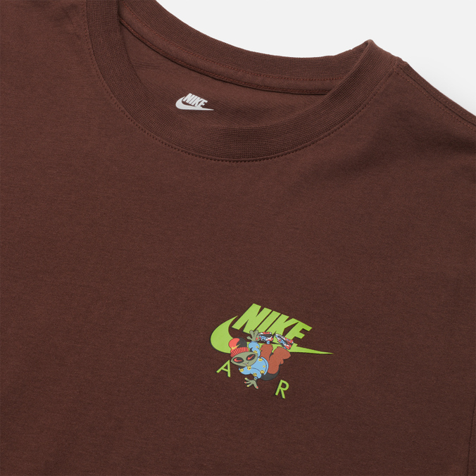 Мужская футболка Nike, цвет коричневый, размер S DM2217-284 Fantasy Alien Air - фото 2