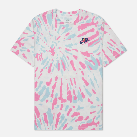 Мужская футболка Nike Black Light Tie-Dye White