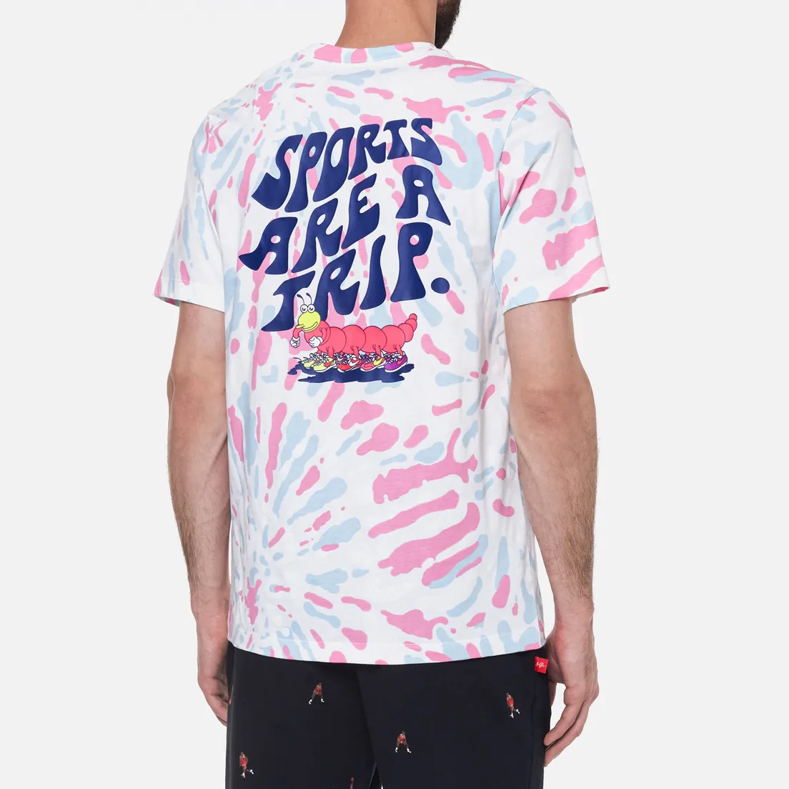 Nike Мужская футболка Black Light Tie-Dye