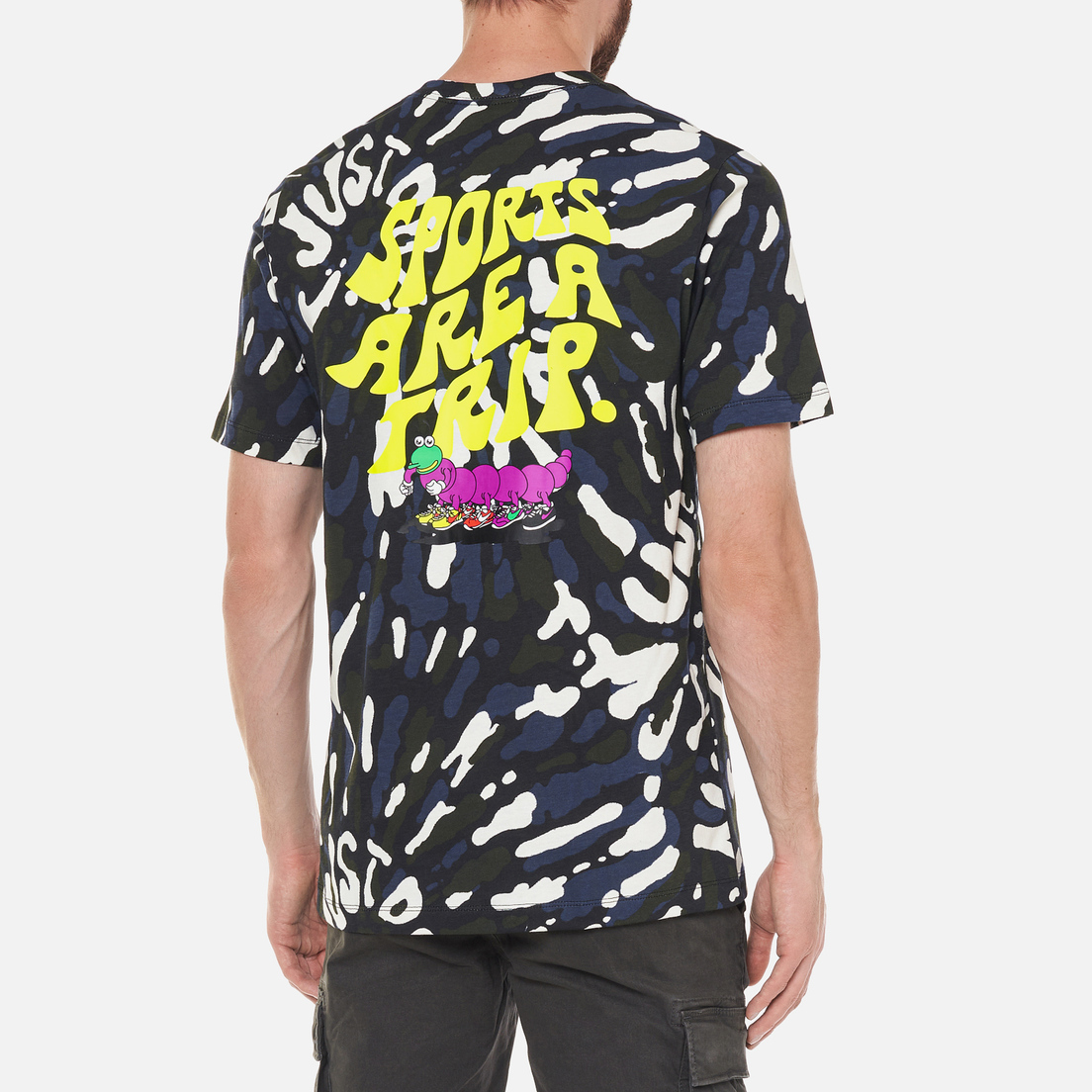 Nike Мужская футболка Black Light Tie-Dye