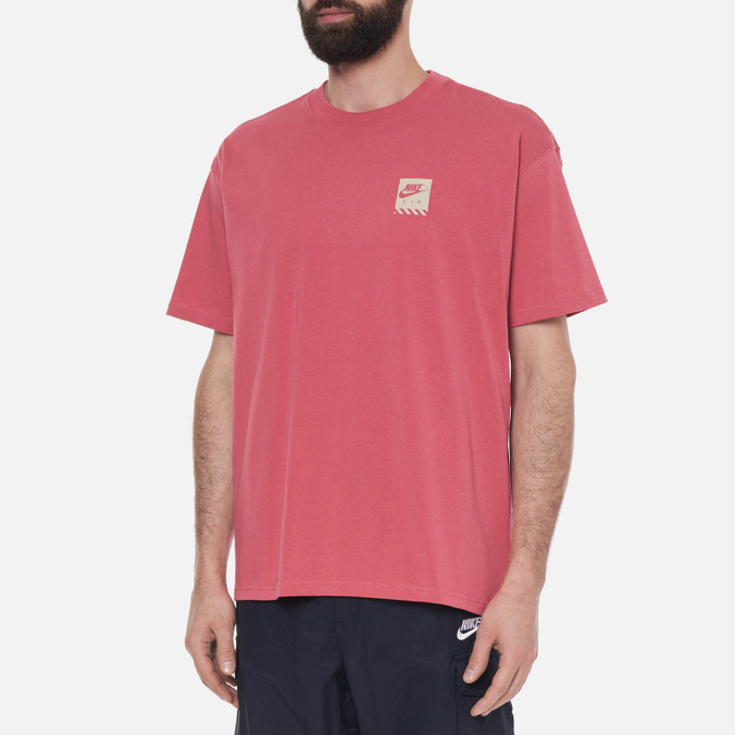 Мужская футболка Nike, цвет розовый, размер L DM2352-622 NRG Pegasus - фото 4