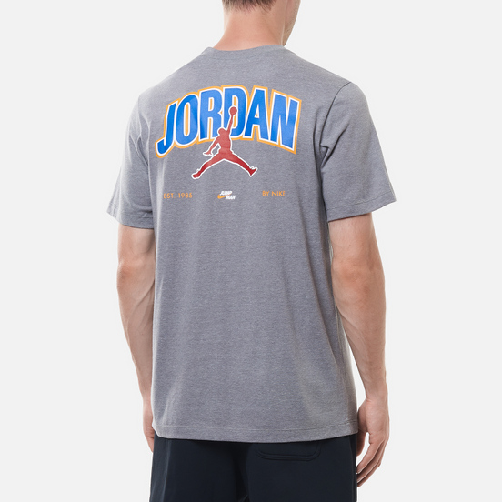 Мужская футболка Jordan Jumpman Graphic Crew Carbon Heather