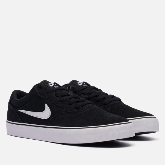 Мужские кроссовки Nike SB Chron 2 Black/White/Black