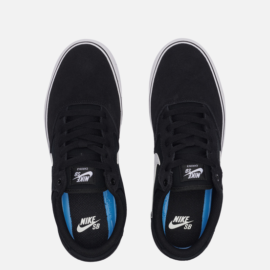 Мужские кроссовки Nike SB Chron 2 Black/White/Black