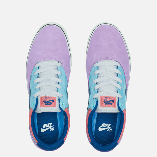 Мужские кроссовки Nike SB Chron 2 Lilac/Court Blue/Copa/Pink Salt