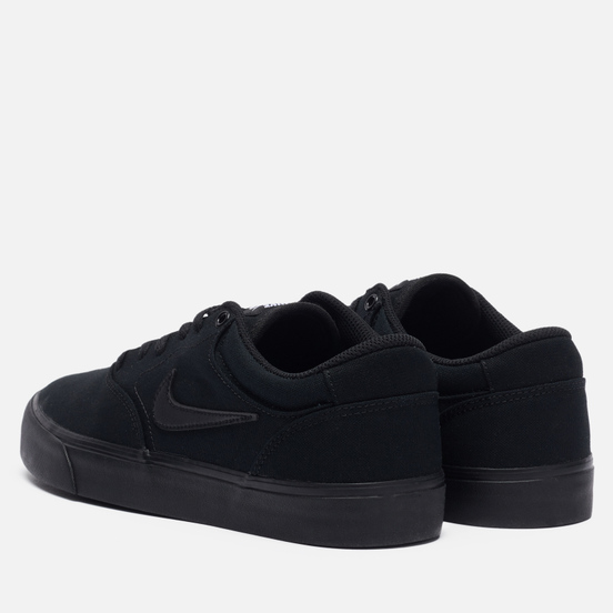 Мужские кроссовки Nike SB Chron 2 CNVS Black/Black/Black