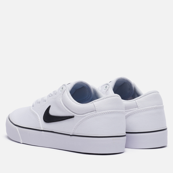 Мужские кроссовки Nike SB Chron 2 CNVS White/Black/White