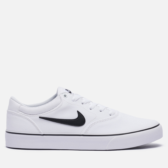 Мужские кроссовки Nike SB Chron 2 CNVS White/Black/White