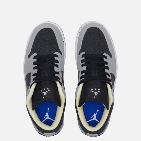 Мужские кроссовки Jordan Air Jordan 1 Low Se Crater Light Smoke Grey/Multi-Color/Black