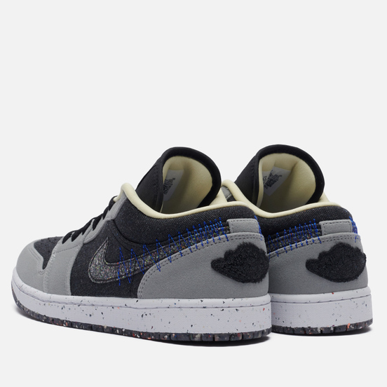 Мужские кроссовки Jordan Air Jordan 1 Low Se Crater Light Smoke Grey/Multi-Color/Black