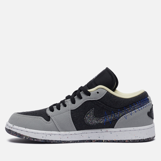Мужские кроссовки Jordan Air Jordan 1 Low Se Crater Light Smoke Grey/Multi-Color/Black