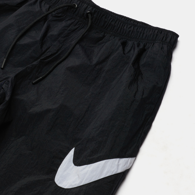 Женские брюки Nike, цвет чёрный, размер S DM6183-010 Essentials Woven Mid-Rise - фото 2