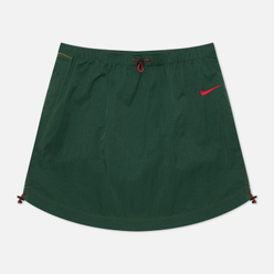 Женская юбка Nike Swoosh Woven Pro Green/Rough Green/Mystic Hibiscus