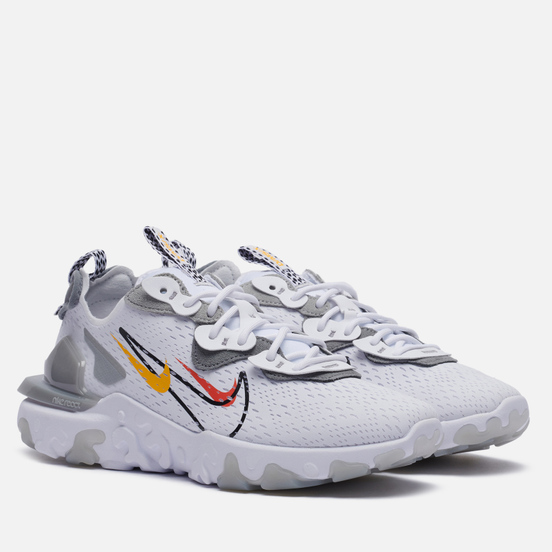 Мужские кроссовки Nike React Vision White/Black/Light Smoke Grey/Smoke Grey