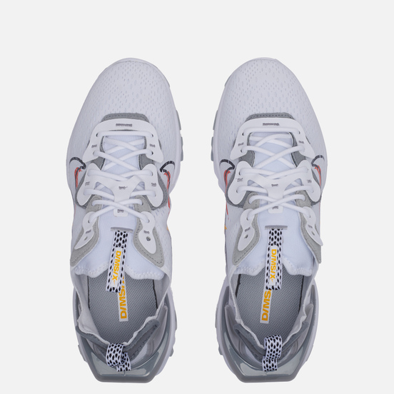 Мужские кроссовки Nike React Vision White/Black/Light Smoke Grey/Smoke Grey