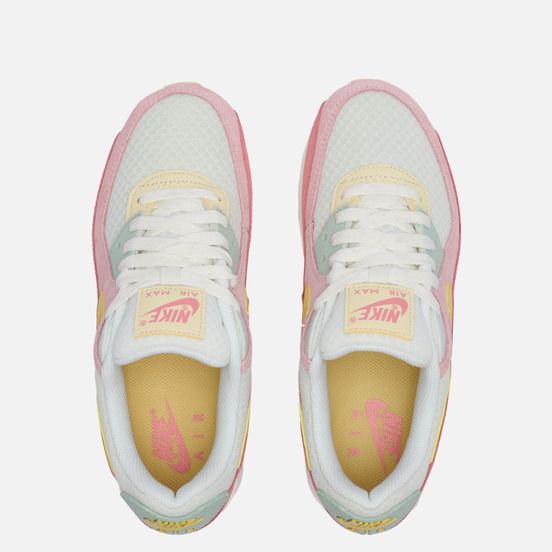 Женские кроссовки Nike Air Max 90 Sea Glass Sea Glass/Saturn Gold/Pink Salt/Seafoam