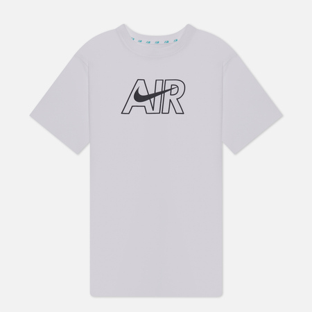 фото Женская футболка nike 2-tone air print, цвет белый, размер xs