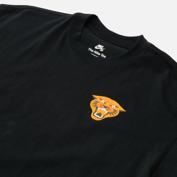 Мужская футболка Nike SB, цвет чёрный, размер XL DN7289-010 Panther - фото 2