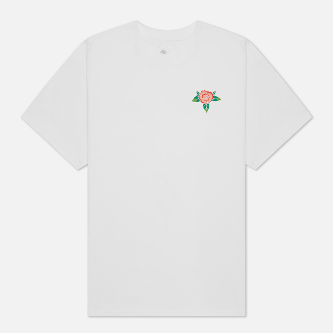 Мужская футболка Nike SB, цвет белый, размер XL DN7295-100 Mosaic Roses - фото 1