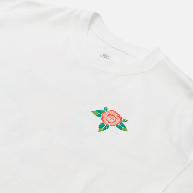 Мужская футболка Nike SB, цвет белый, размер XL DN7295-100 Mosaic Roses - фото 2