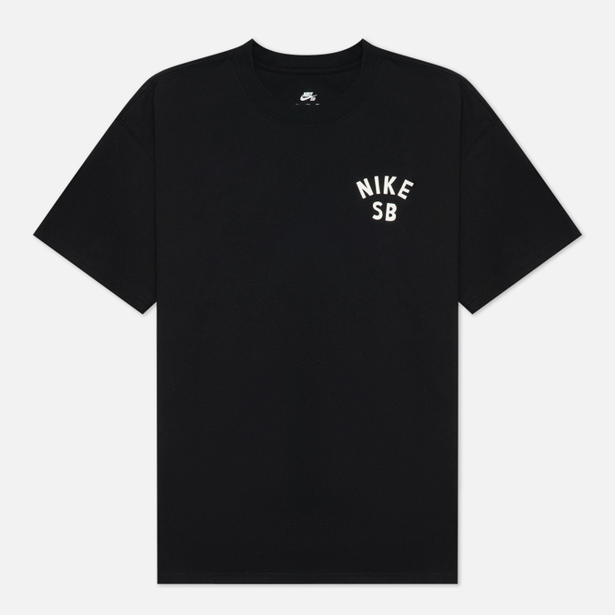 Мужская футболка Nike SB, цвет чёрный, размер S