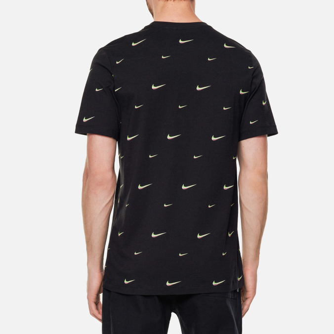 Мужская футболка Nike, цвет чёрный, размер S DO2250-010 Swoosh Ball - фото 4