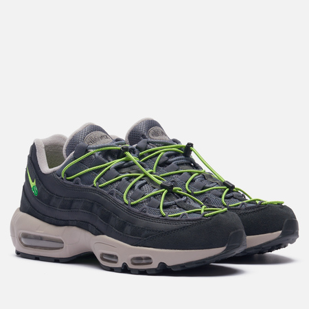 фото Мужские кроссовки nike air max 95, цвет серый, размер 40 eu