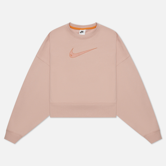Женская толстовка Nike, цвет розовый, размер S
