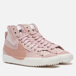 Женские кроссовки Nike Blazer Mid 77 Jumbo Pink Oxford/Rose Whisper/Pink Oxford