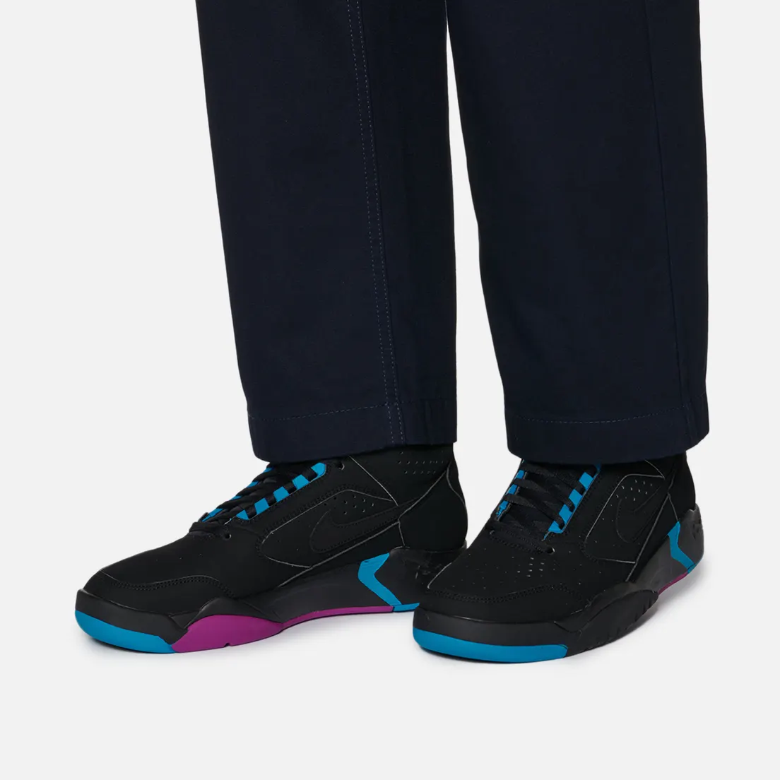 Nike Мужские кроссовки Air Flight Lite Mid Aqua