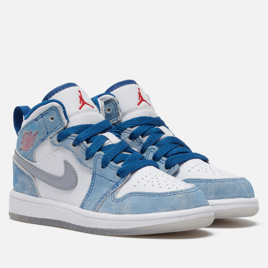 Детские кроссовки Jordan Air Jordan 1 Mid SE PS, DR6237-401