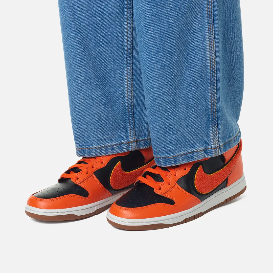 Nike Мужские кроссовки Dunk High Retro University Chenille Swoosh