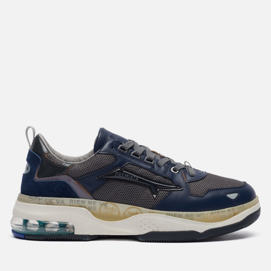 Мужские кроссовки Premiata Drake 106 Grey/Navy
