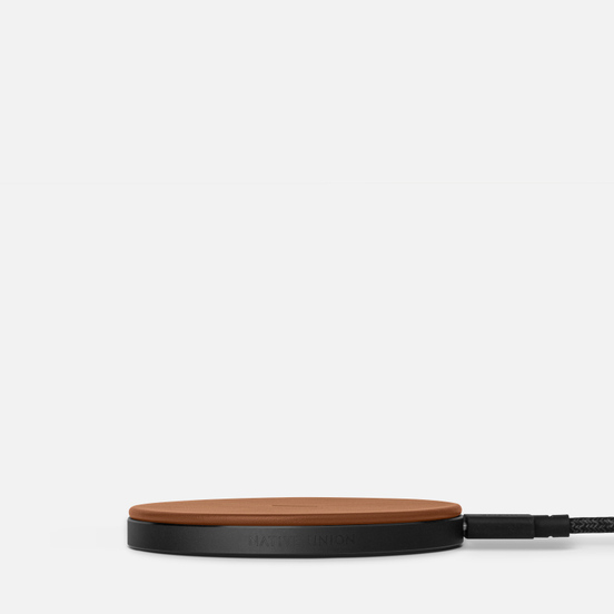 Беспроводное зарядное устройство Native Union Drop Wireless Charger Classic Leather Brown