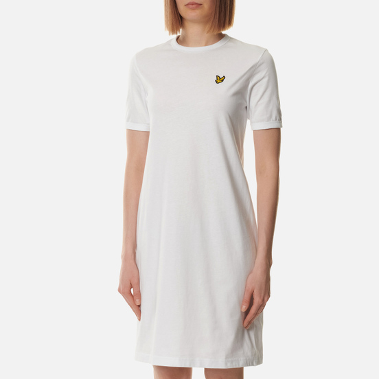 Женское платье Lyle & Scott Classic Crew Neck White