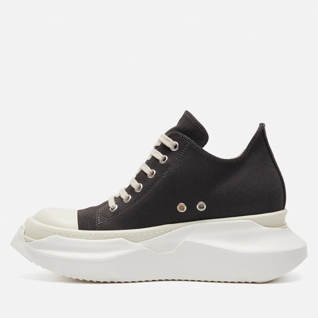 Rick Owens DRKSHDW Женские кеды Edfu Denim Abstract Low Sneak