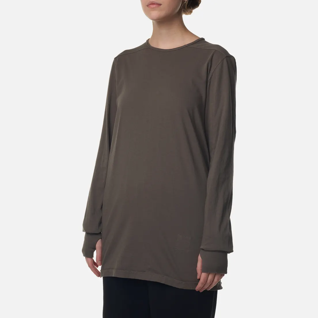 Rick Owens DRKSHDW Женский лонгслив Luxor Level T