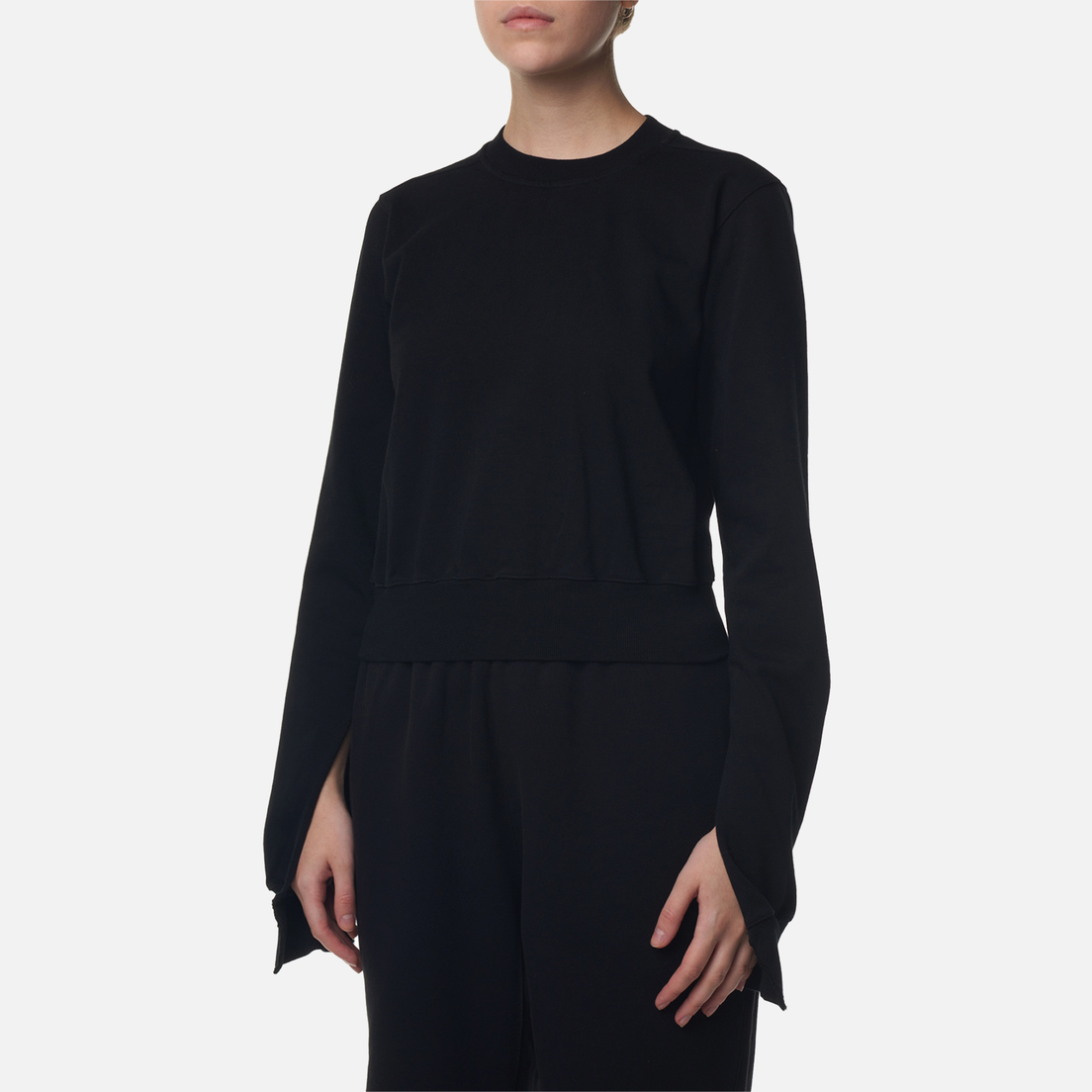 Rick Owens DRKSHDW Женская толстовка Luxor Cropped