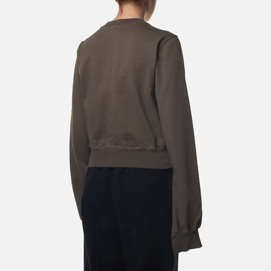 Rick Owens DRKSHDW Женская толстовка Luxor Cropped