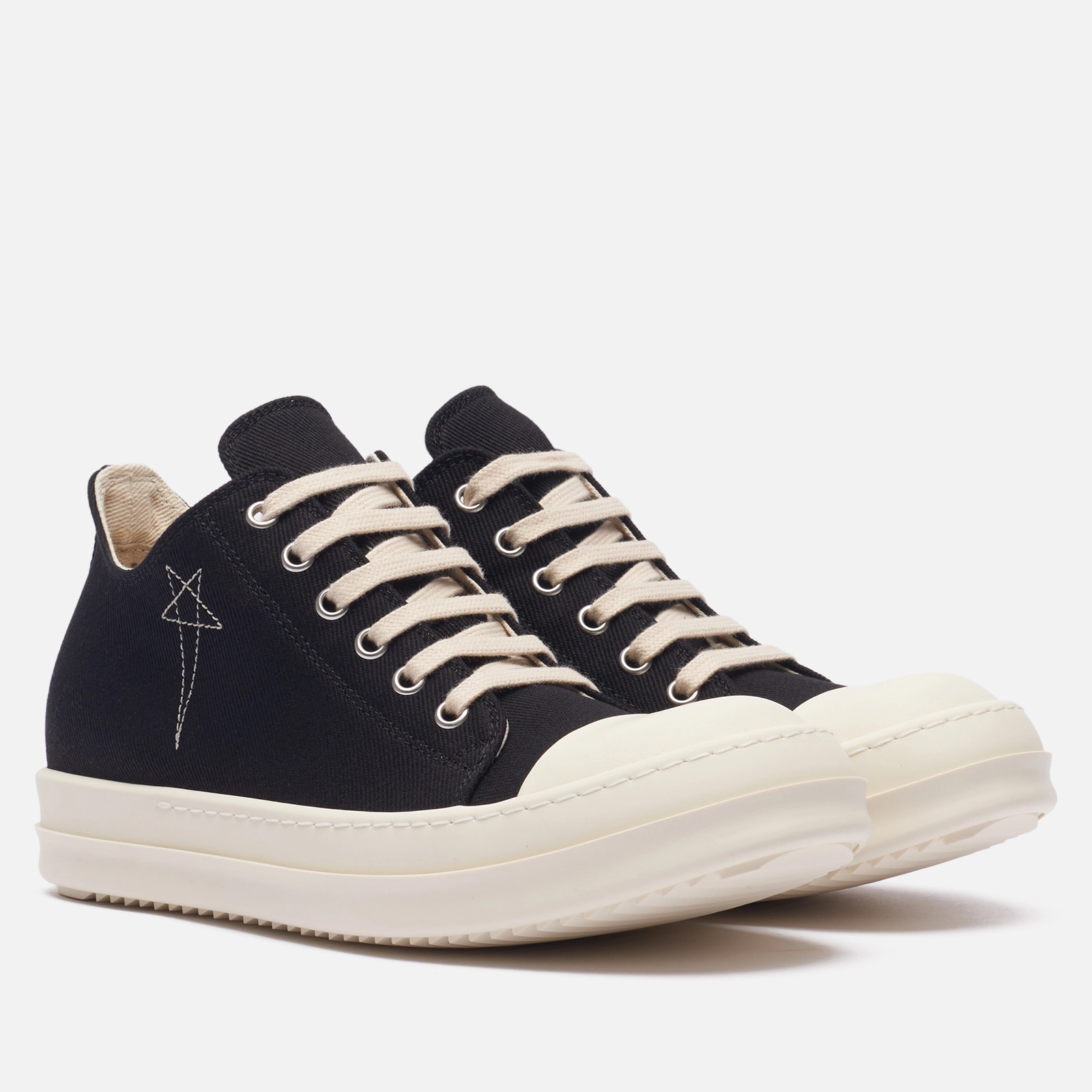 Женские кеды Rick Owens DRKSHDW Luxor Low Sneak, DS02C5802-DOEM9-9811