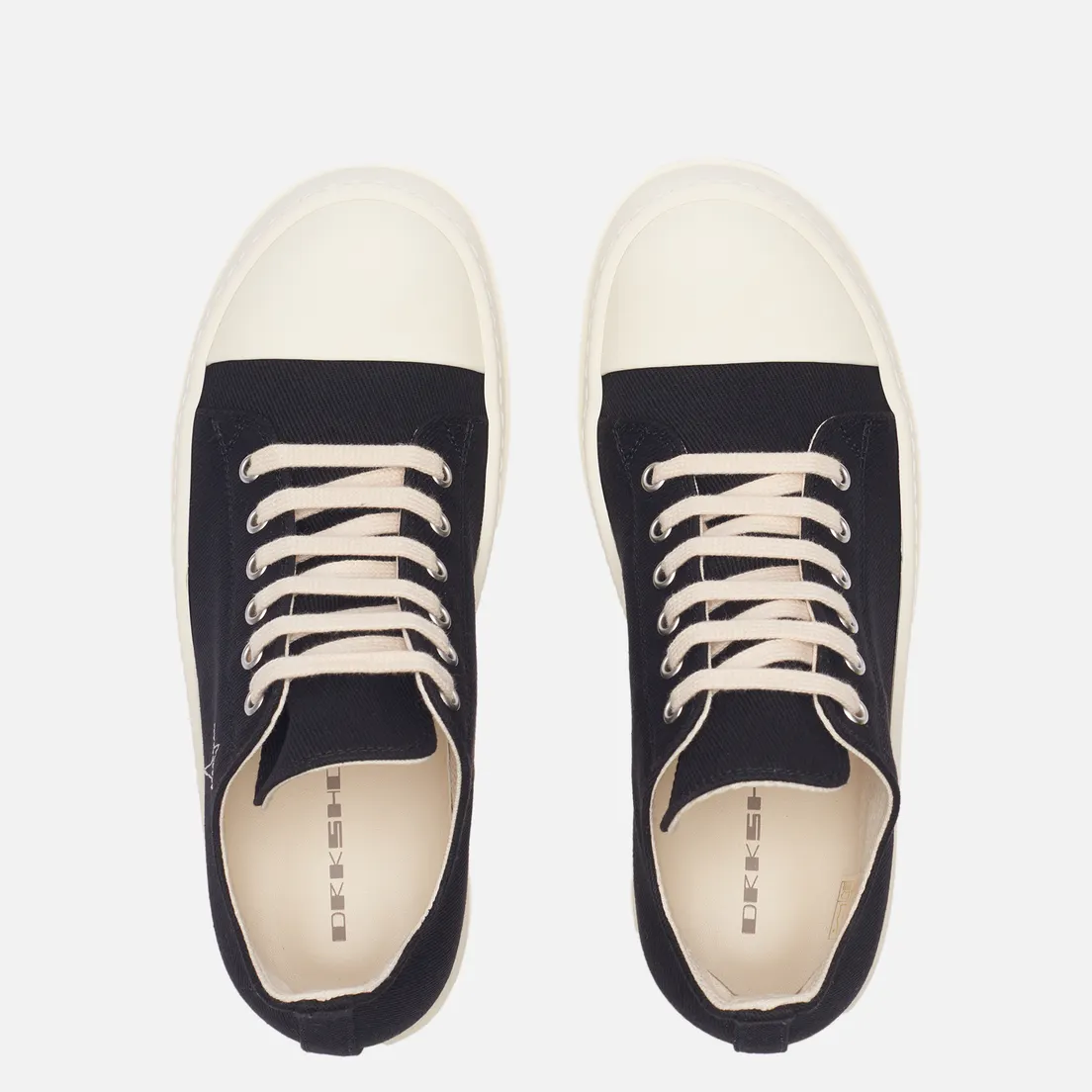 Rick Owens DRKSHDW Женские кеды Luxor Low Sneak