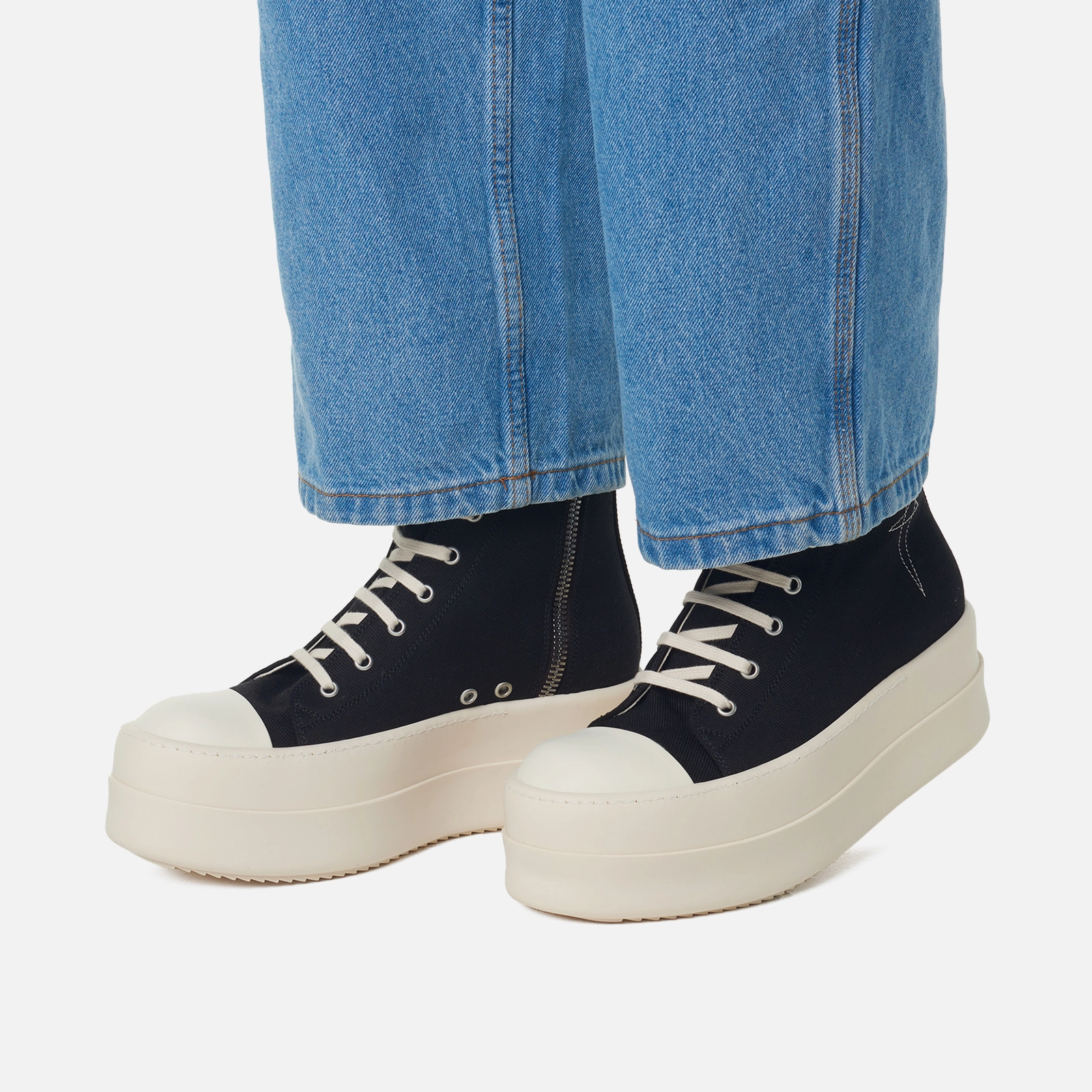Женские кеды Rick Owens DRKSHDW Luxor Mega Bumper Sneak, DS02C5831