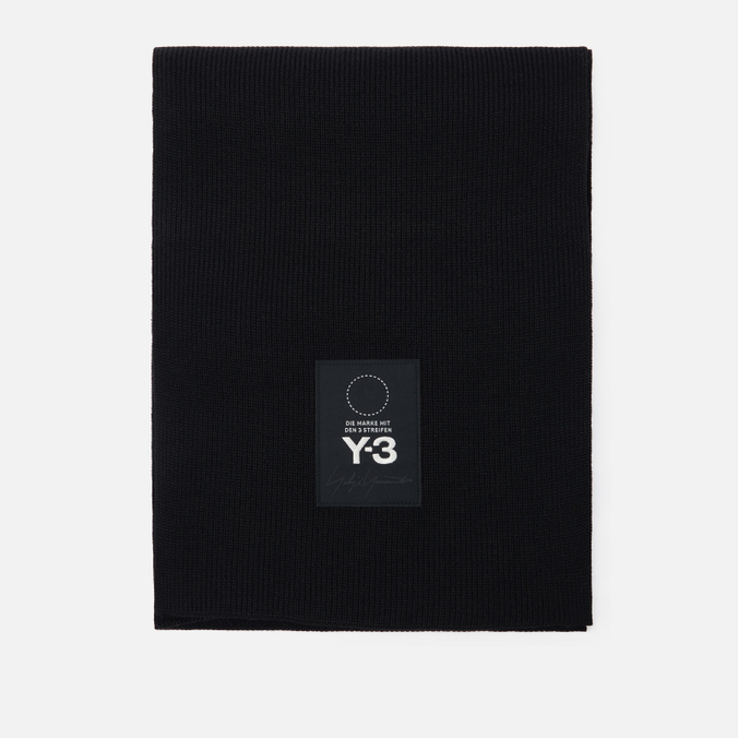 Шарф Y-3, цвет чёрный, размер UNI DT0896 Logo - фото 1