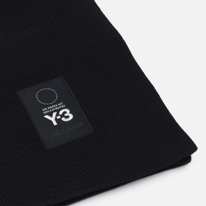 Шарф Y-3, цвет чёрный, размер UNI DT0896 Logo - фото 2