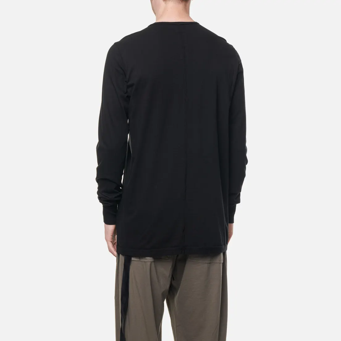 Rick Owens DRKSHDW Мужской лонгслив Fogachine Level