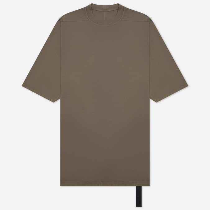 Мужская футболка Rick Owens DRKSHDW, цвет коричневый, размер M DU01B7274-RN-34 Fogachine Jumbo - фото 1