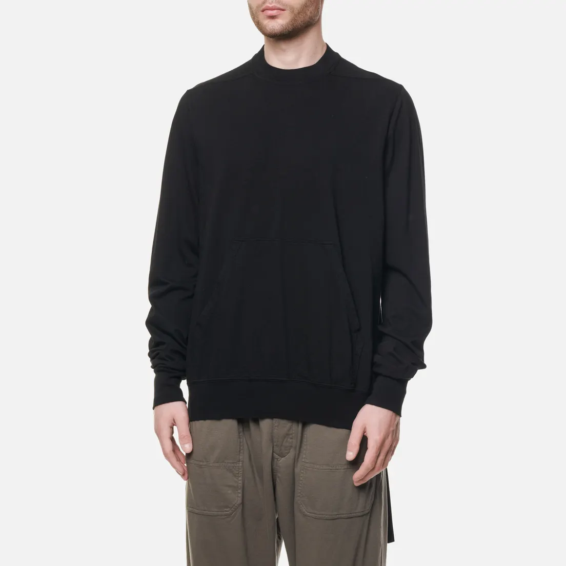 Rick Owens DRKSHDW Мужская толстовка Fogachine Granbury Crew Neck