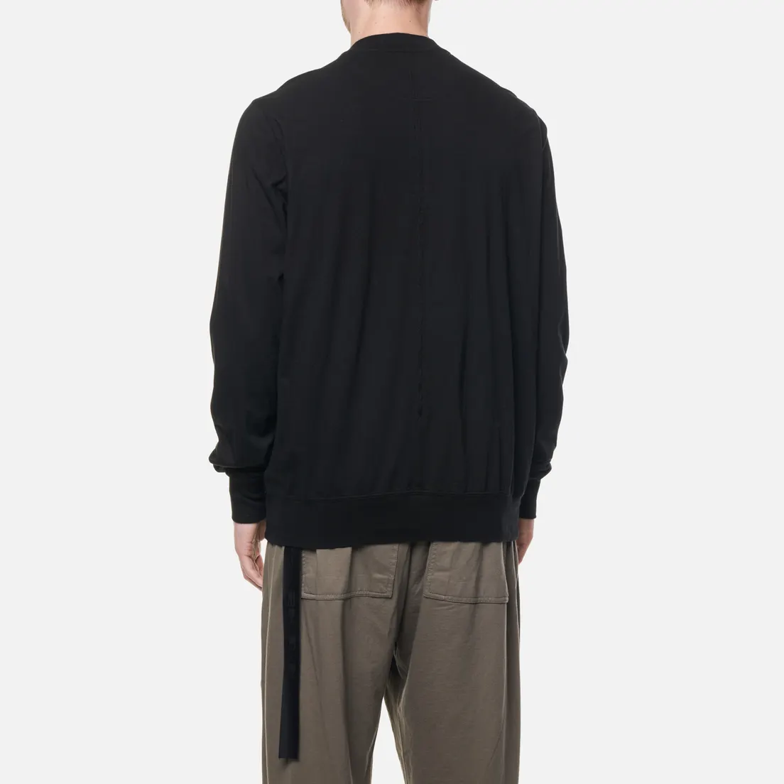 Rick Owens DRKSHDW Мужская толстовка Fogachine Granbury Crew Neck