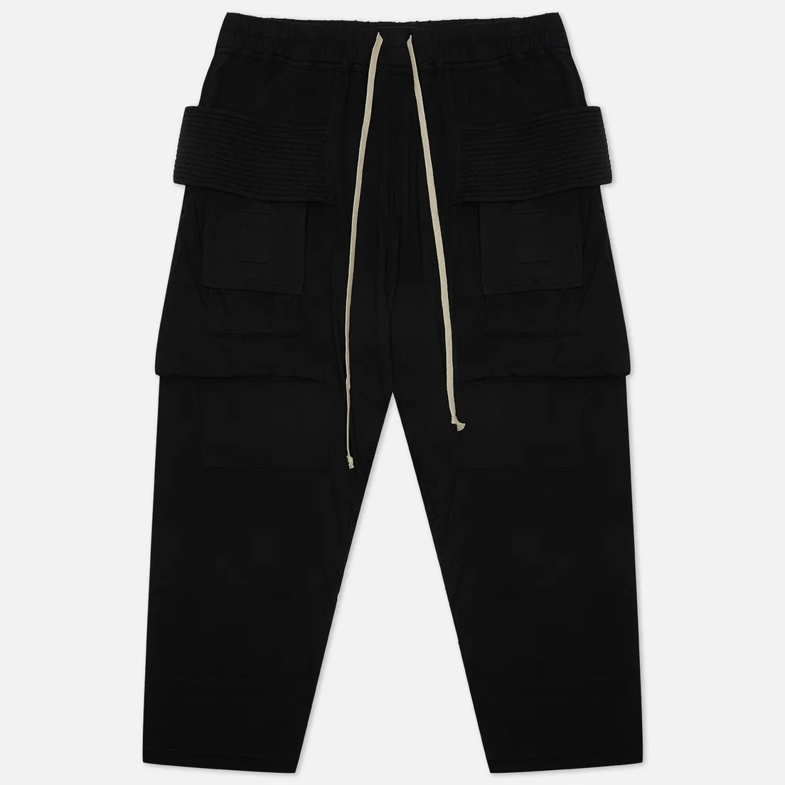 Rick Owens DRKSHDW Мужские брюки Fogachine Creatch Cargo Cropped Drawstring