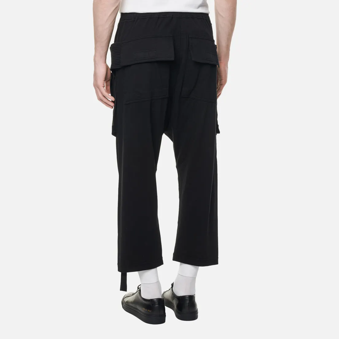 Rick Owens DRKSHDW Мужские брюки Fogachine Creatch Cargo Cropped Drawstring